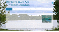 Desktop Screenshot of driftwoodbeachpark.ca